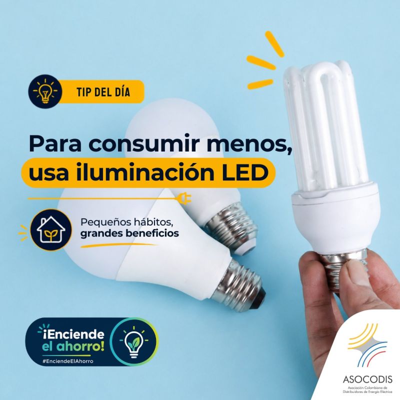 Image for the Tweet beginning: #TipDelDía #EnciendeElAhorro ⚡
Nuestro llamado a