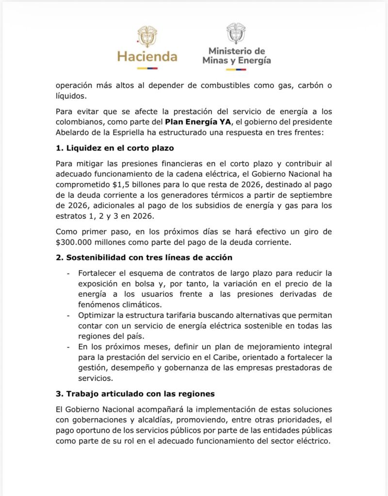 Image for the Tweet beginning: El Gobierno Nacional destinó $1,5