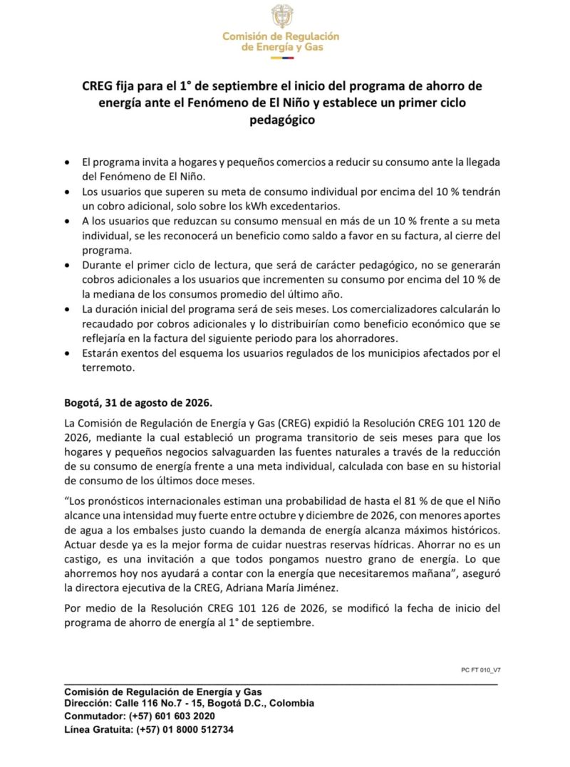 Image for the Tweet beginning: La @comisioncreg presentó su programa