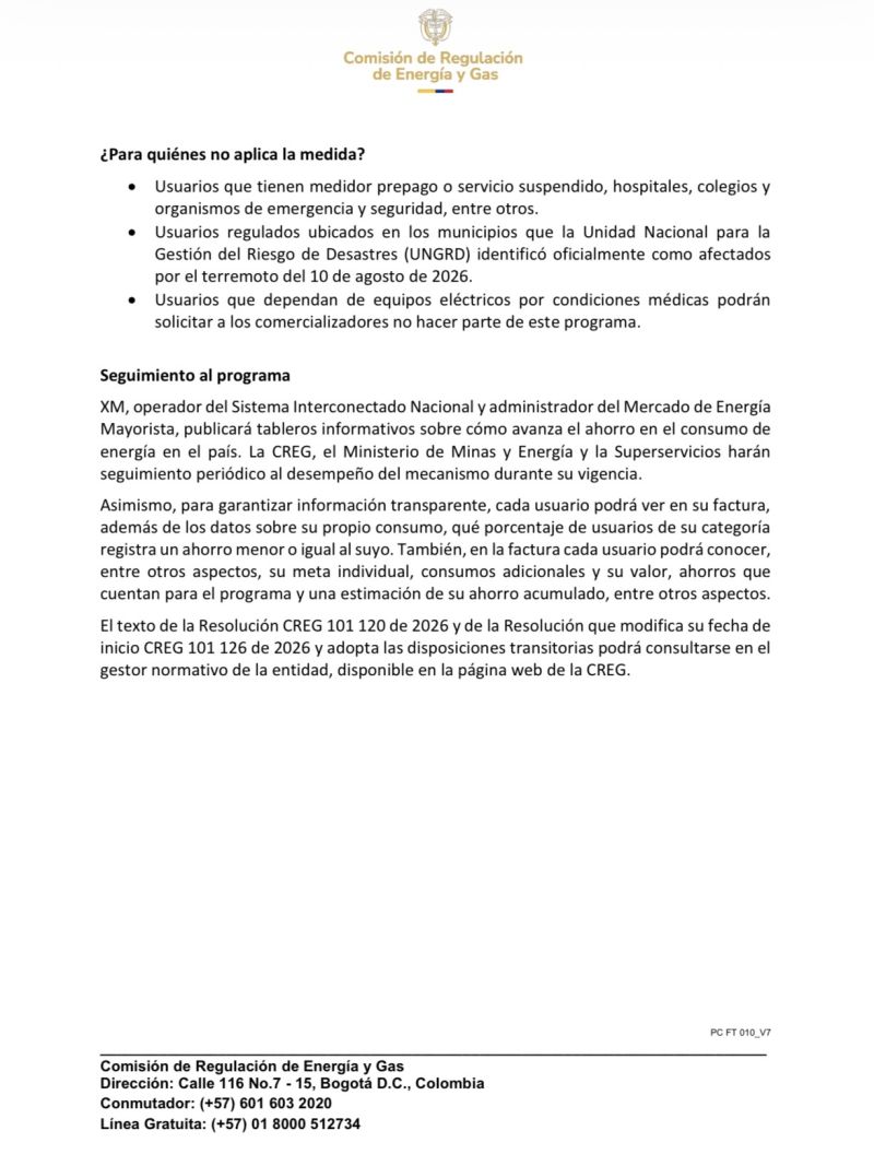 Image for the Tweet beginning: La @comisioncreg presentó su programa