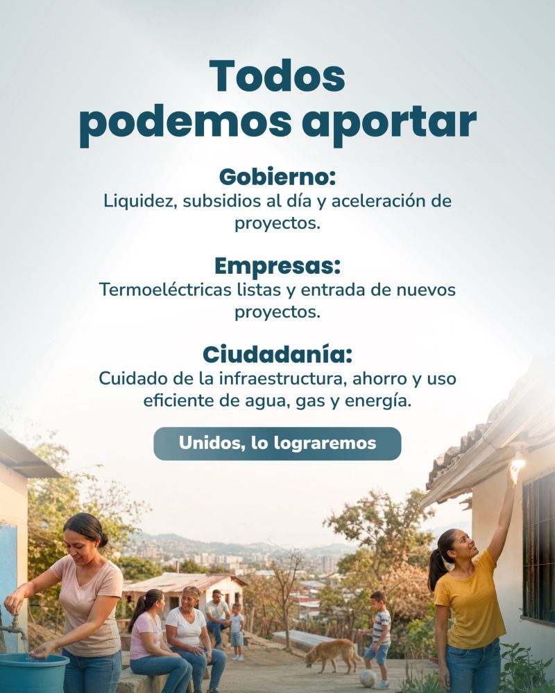 Image for the Tweet beginning: ¡Aseguremos la energía de Colombia
