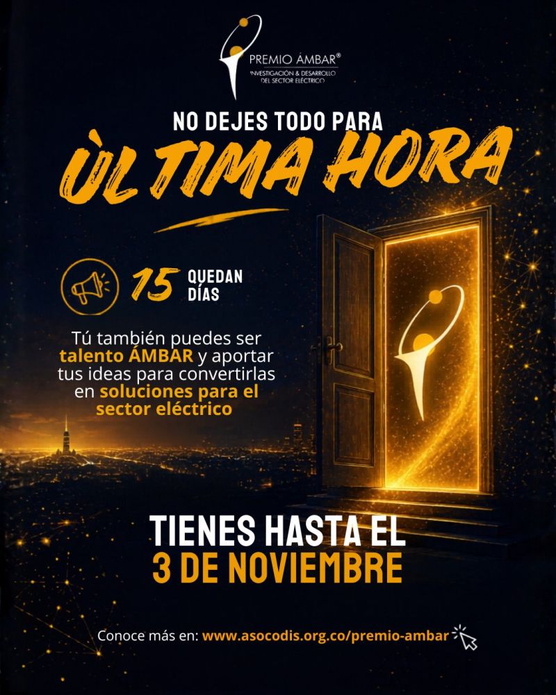 Image for the Tweet beginning: #Quedan15días para que postules tu